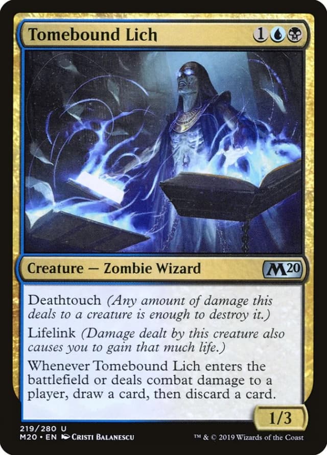 Tomebound Lich image