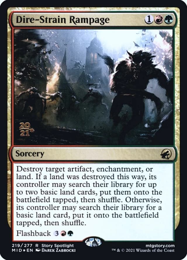 Dire-Strain Rampage image