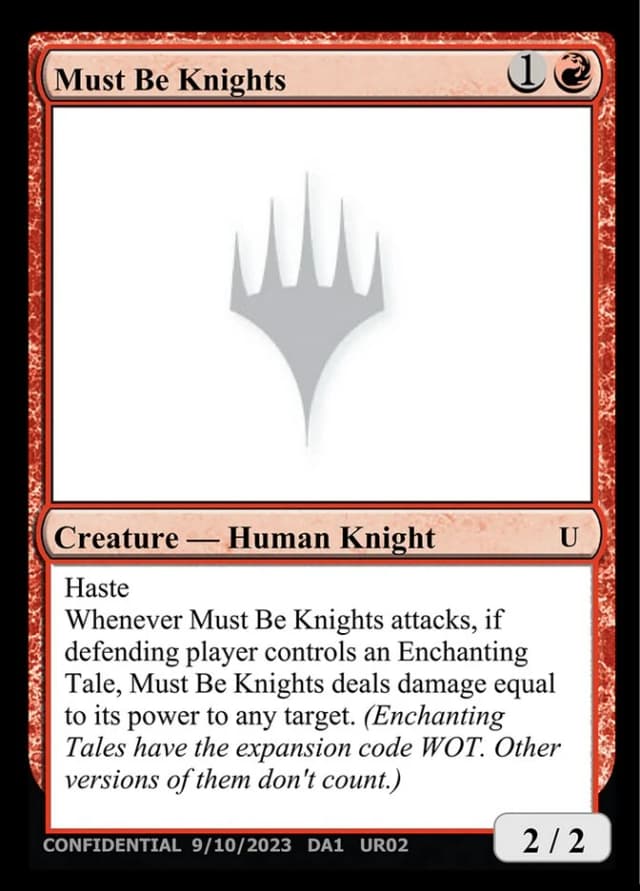 Must Be Knights image