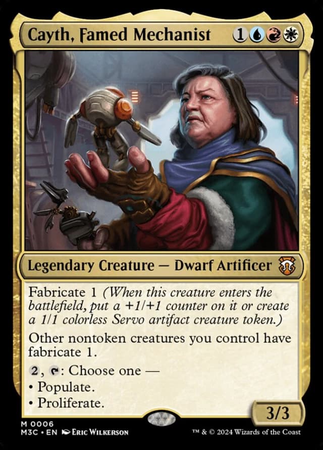 Cayth, Famed Mechanist image
