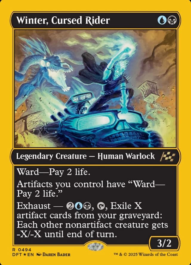 Winter, Cursed Rider image