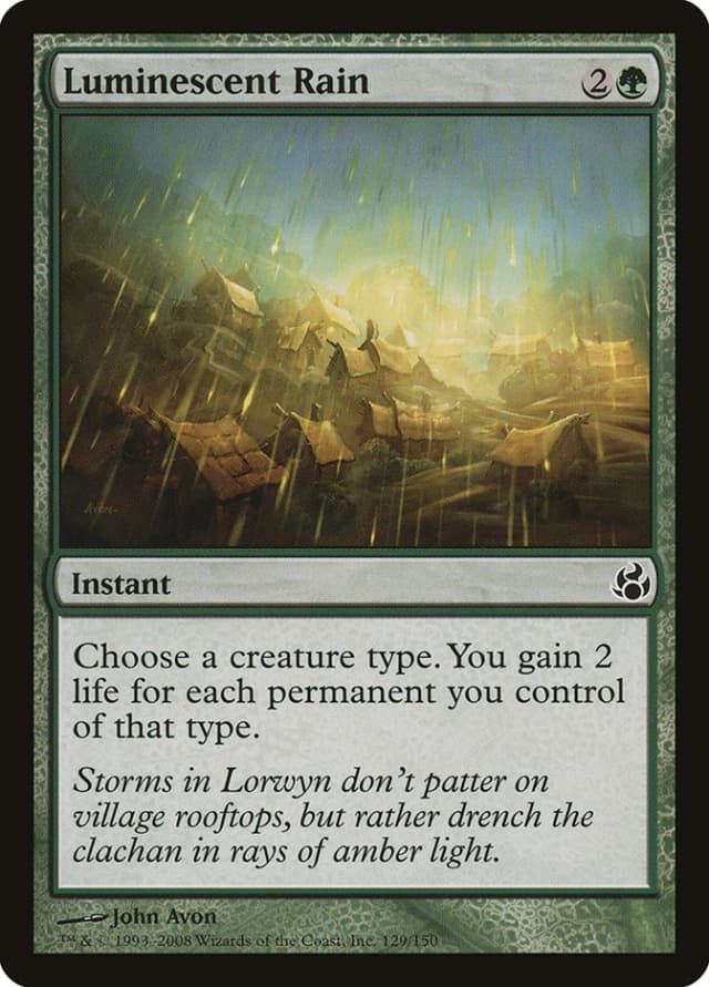 Luminescent Rain image