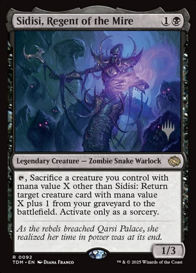 Sidisi, Regent of the Mire image