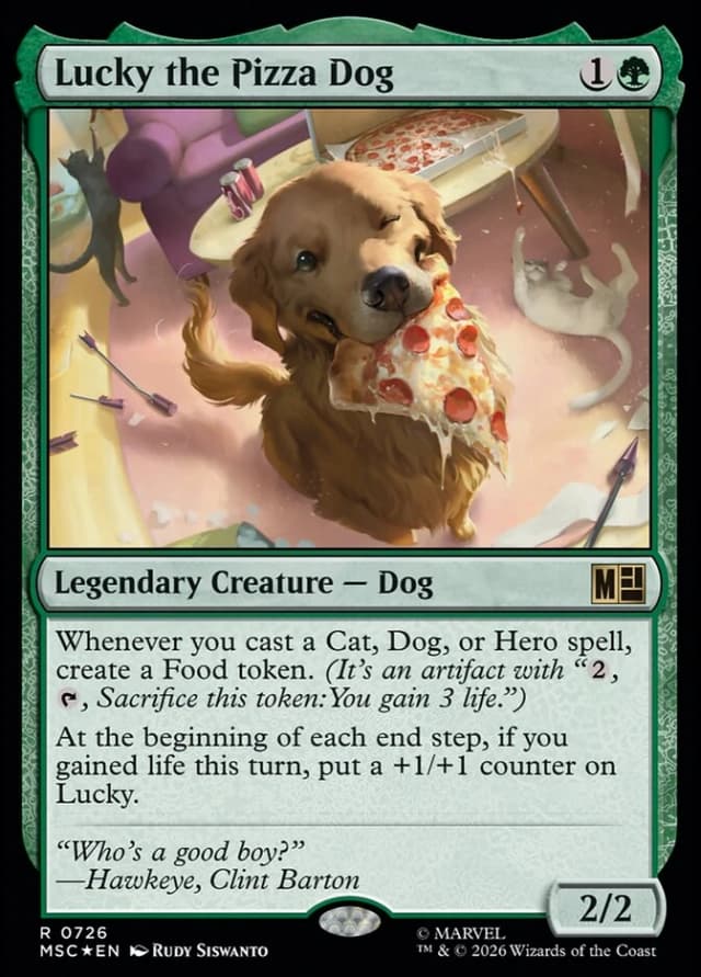 Lucky the Pizza Dog image