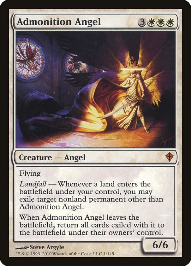 Admonition Angel image