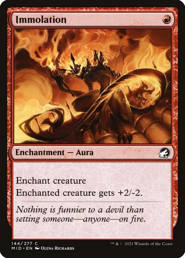 Immolation image