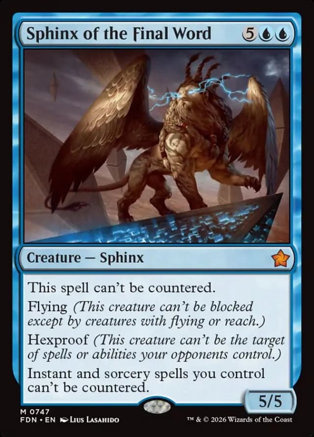 Sphinx of the Final Word image