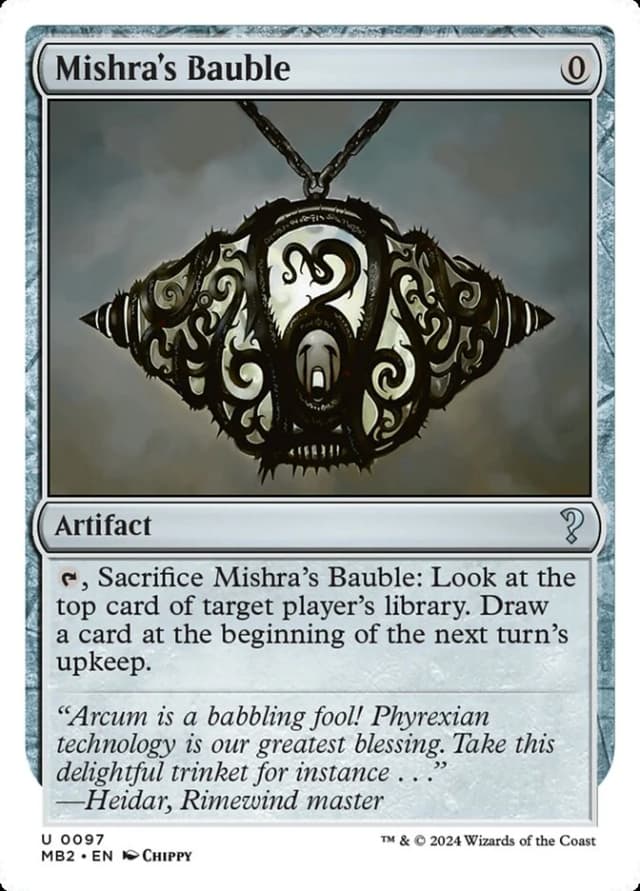 Mishra's Bauble image