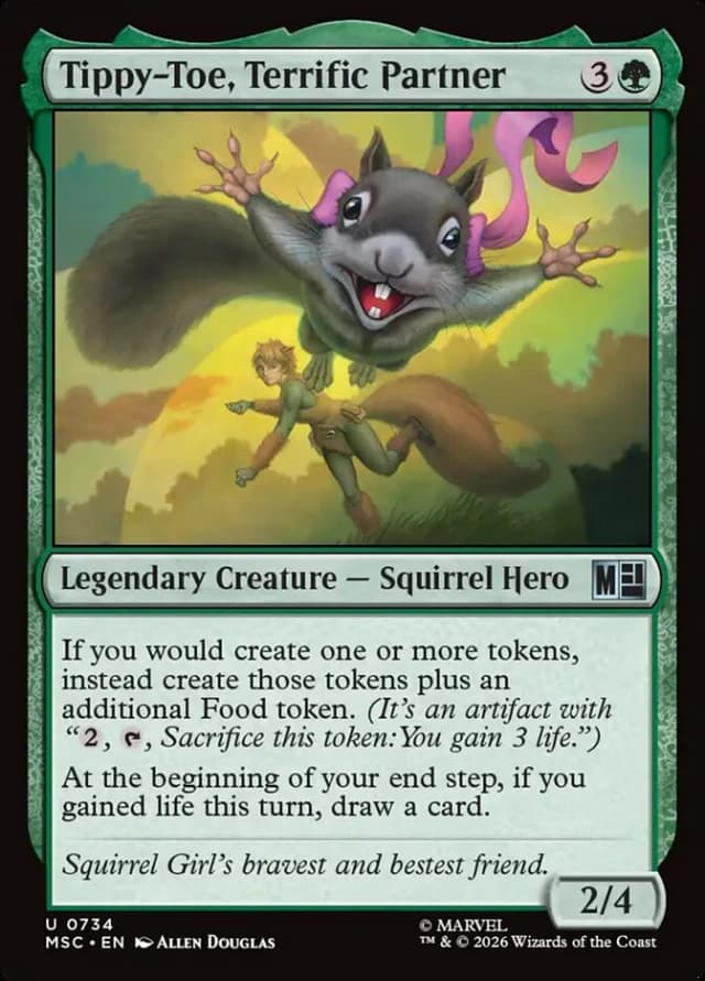 Tippy-Toe, Terrific Partner image
