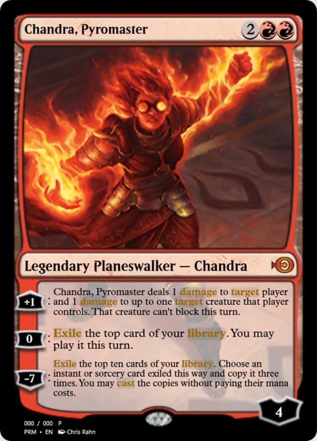 Chandra, Pyromaster image