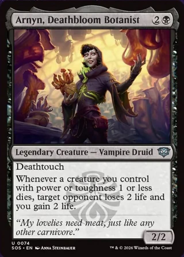 Arnyn, Deathbloom Botanist image