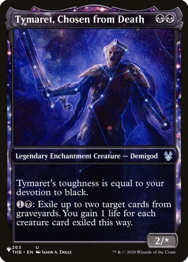 Tymaret, Chosen from Death image