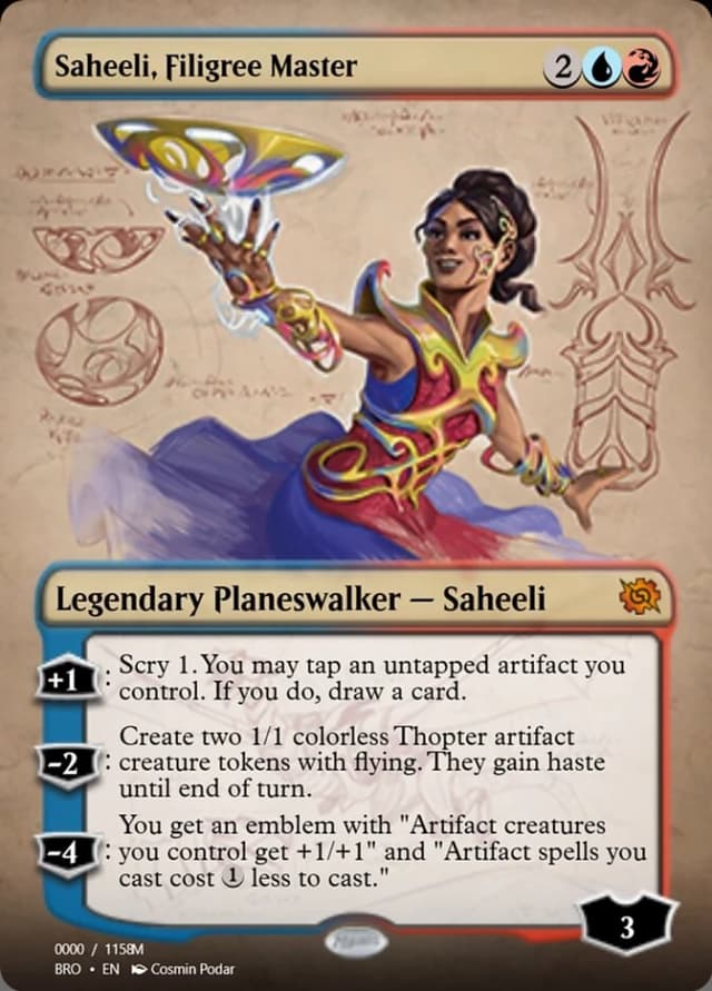 Saheeli, Filigree Master image