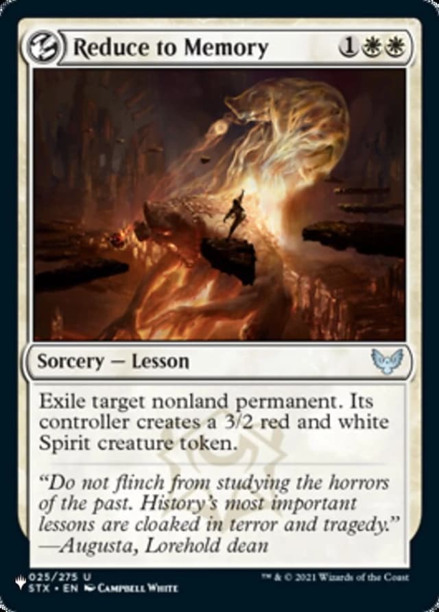 Reduce to Memory image