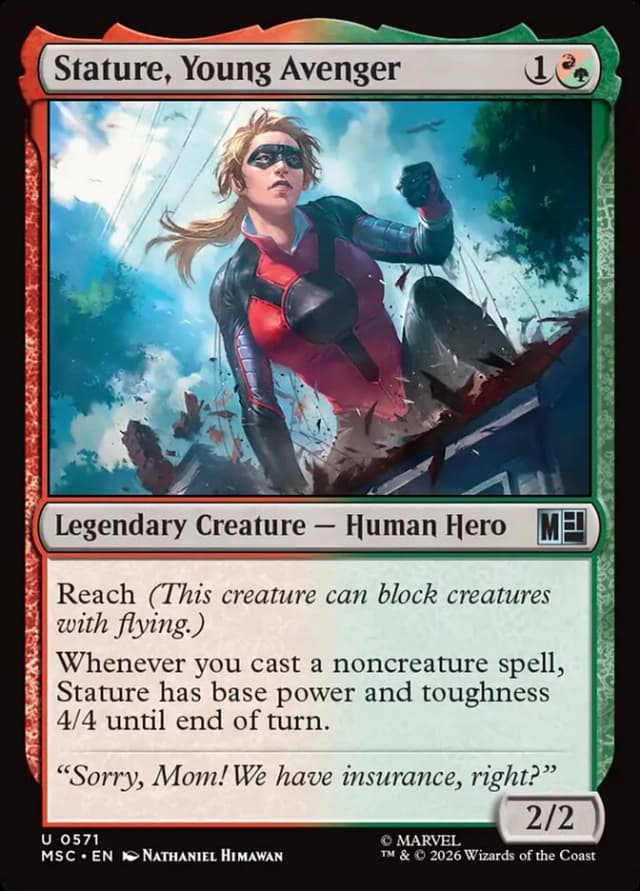 Stature, Young Avenger image