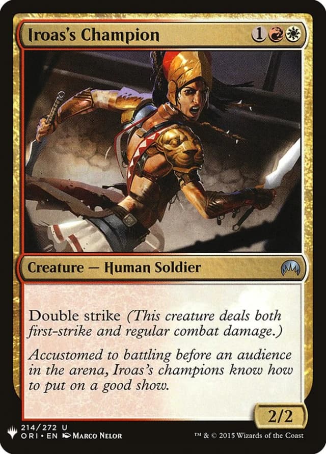 Iroas's Champion image