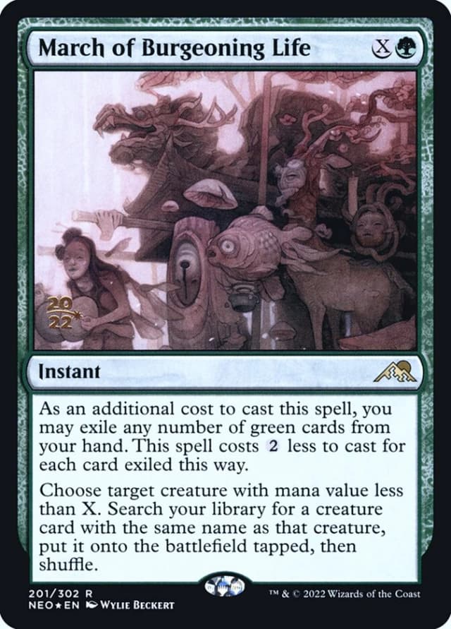 March of Burgeoning Life image