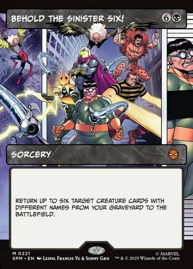 Behold the Sinister Six! image