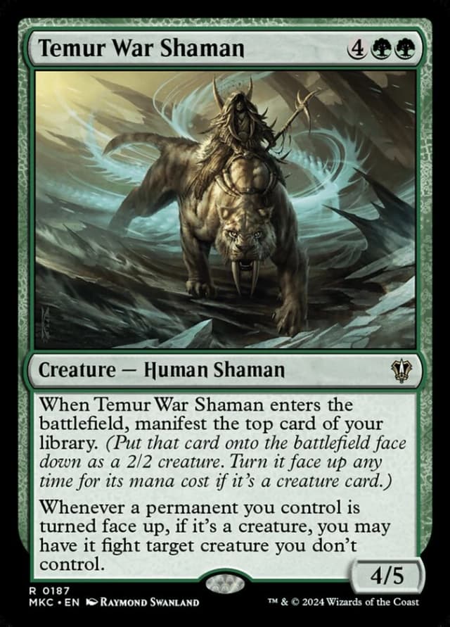 Temur War Shaman image