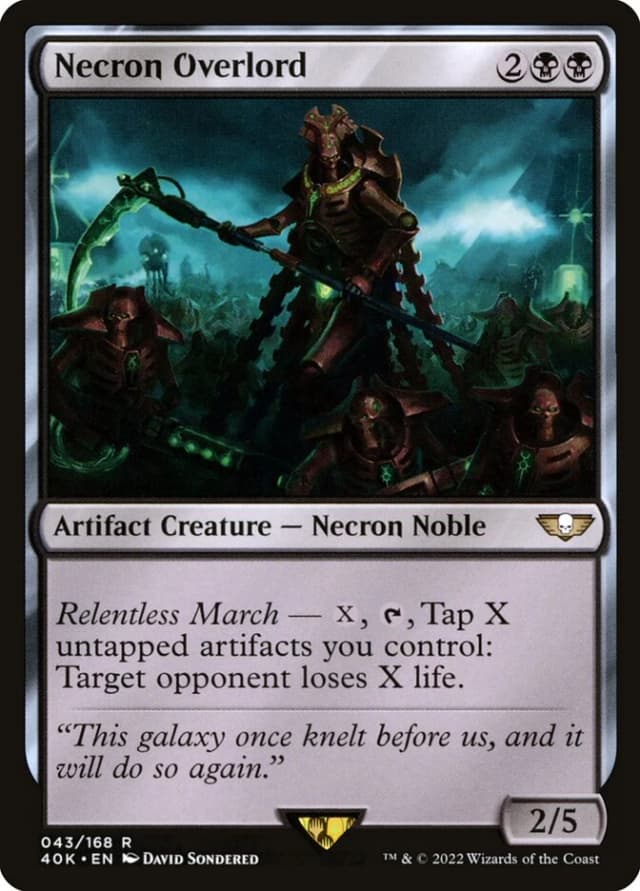 Necron Overlord image