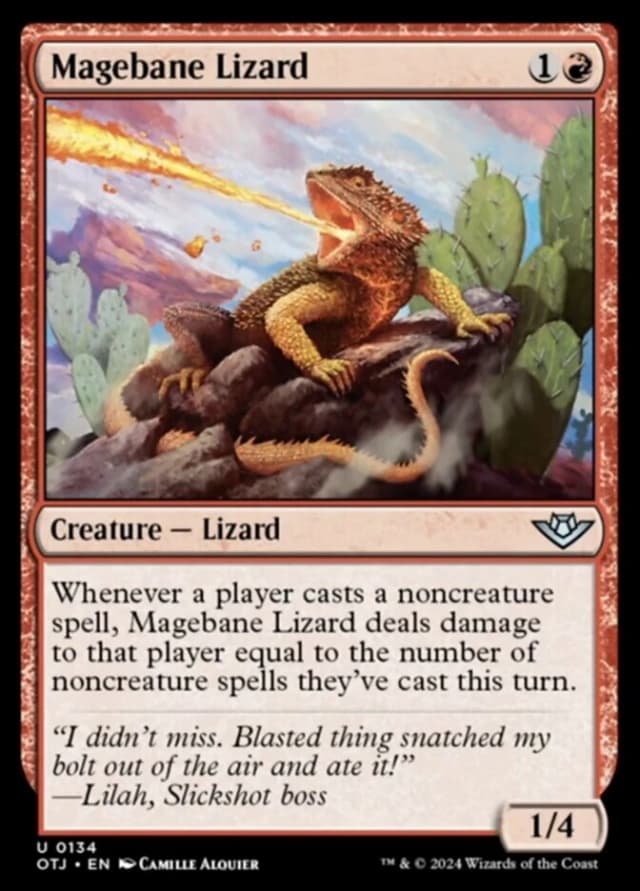 Magebane Lizard image
