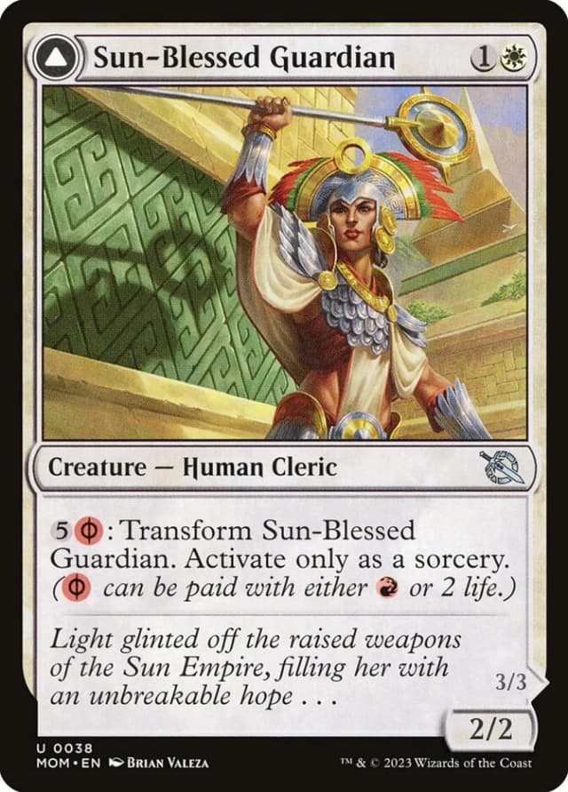 Sun-Blessed Guardian // Furnace-Blessed Conqueror image