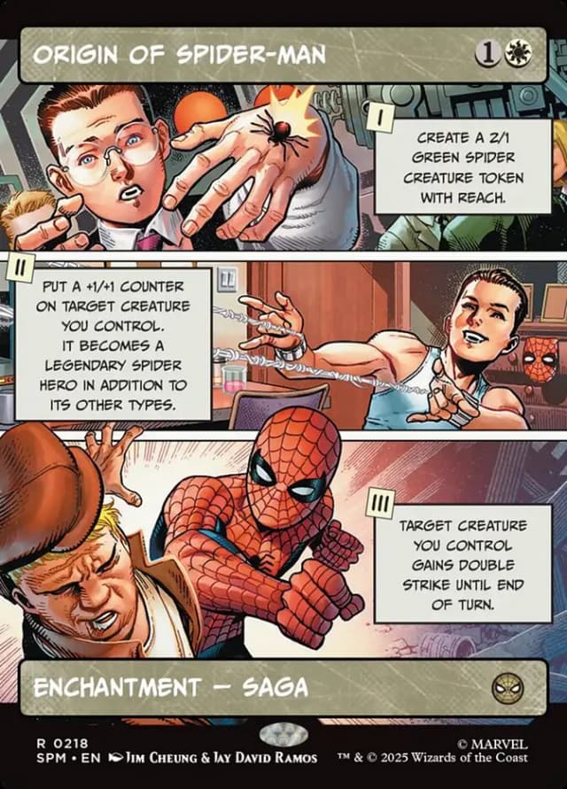 Origin of Spider-Man image