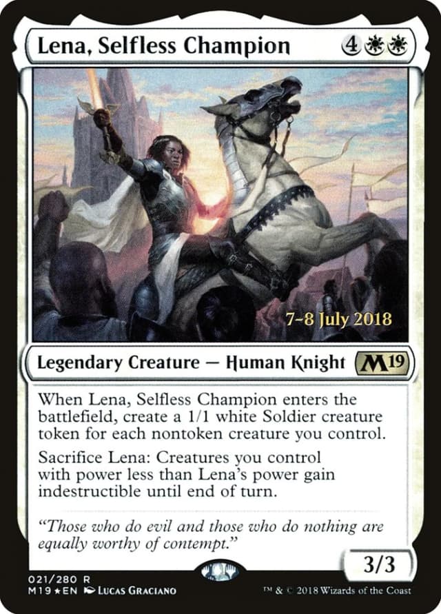 Lena, Selfless Champion image