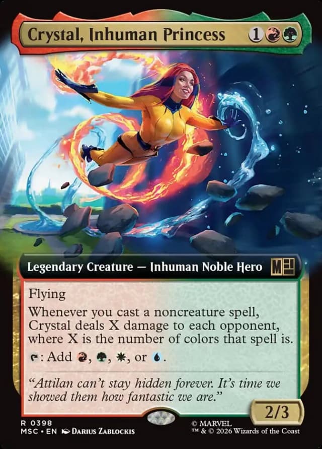 Crystal, Inhuman Princess image