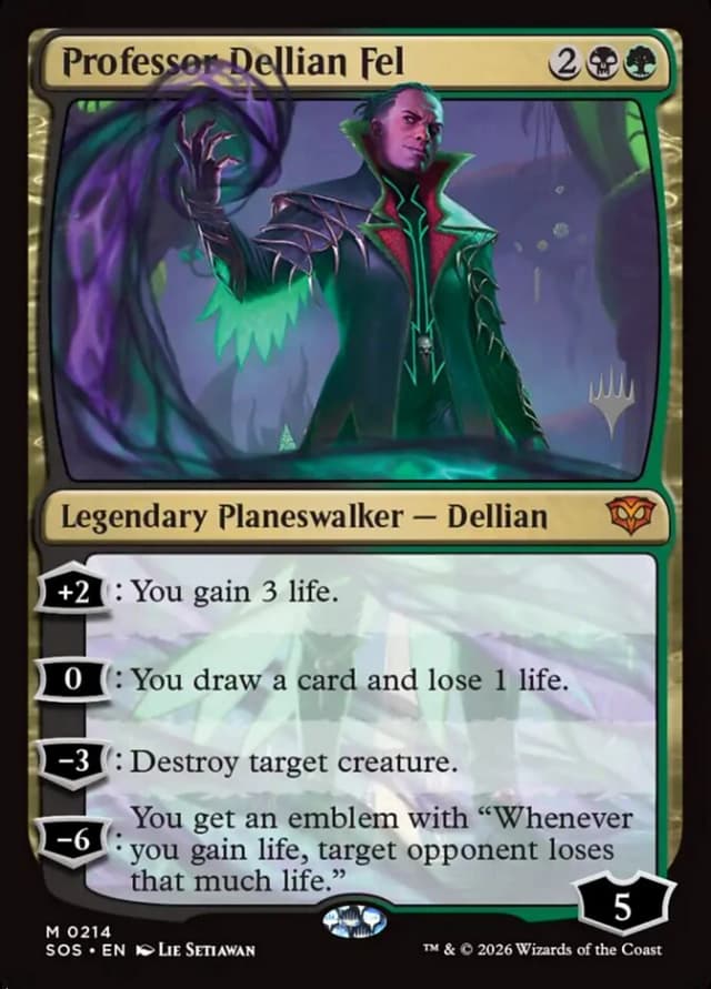 Professor Dellian Fel image