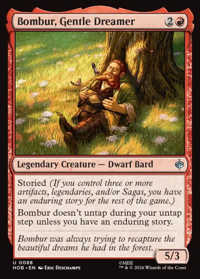 Bombur, Gentle Dreamer image