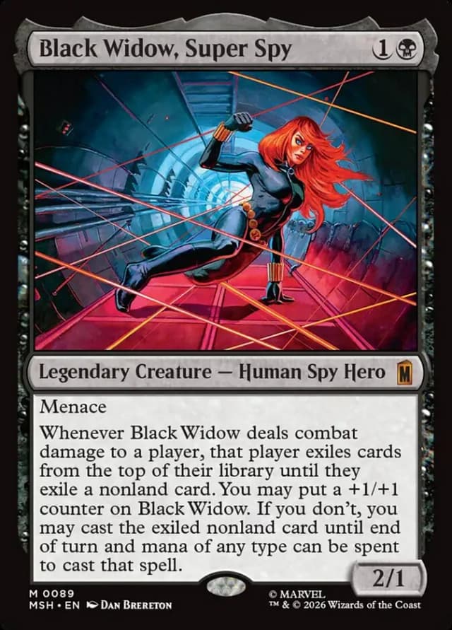 Black Widow, Super Spy image