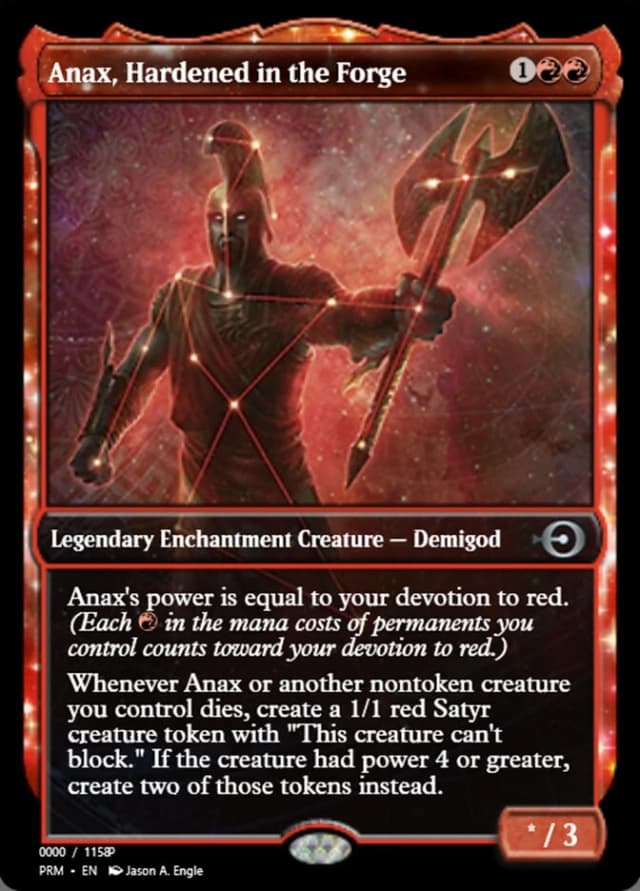 Anax, Hardened in the Forge image
