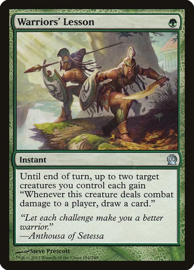 Warriors' Lesson image