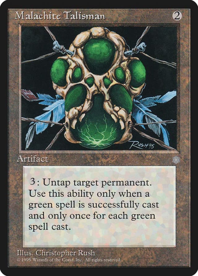 Malachite Talisman image