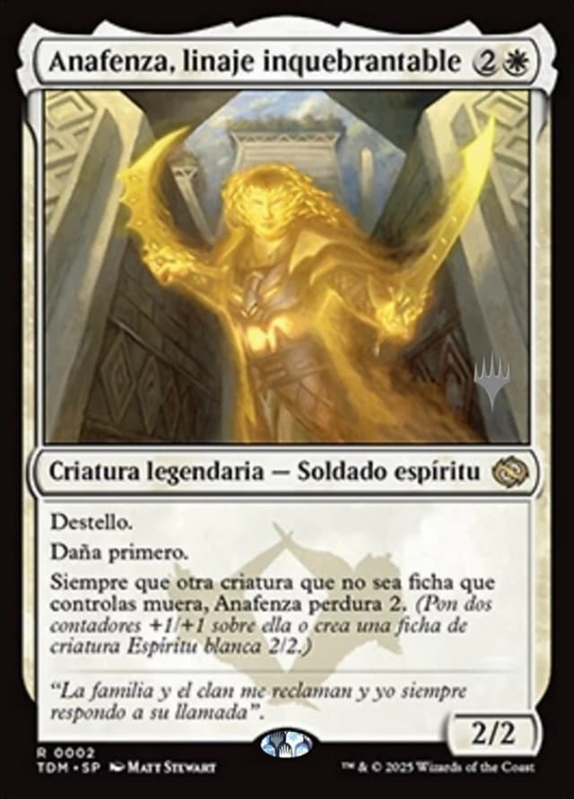 Anafenza, Unyielding Lineage image