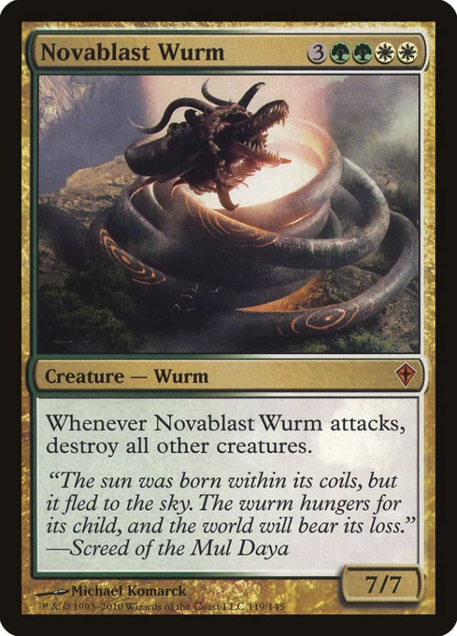 Novablast Wurm image