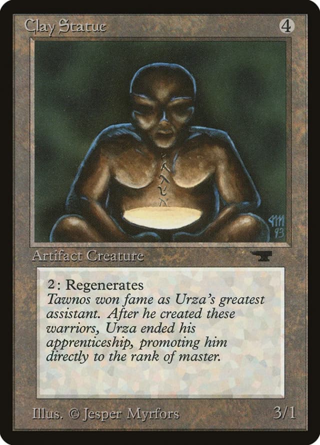 Clay Statue image