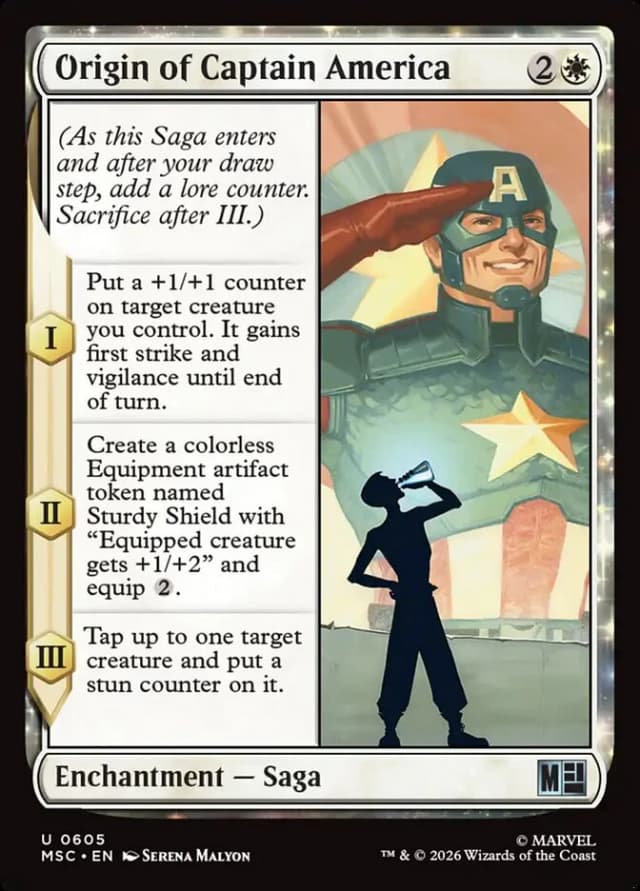 Origin of Captain America image