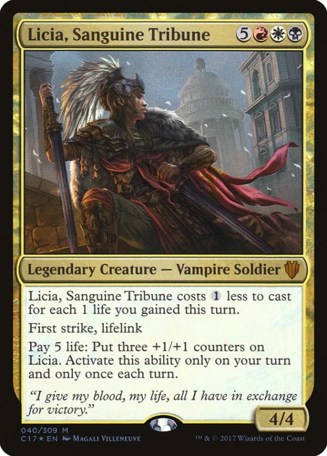 Licia, Sanguine Tribune image