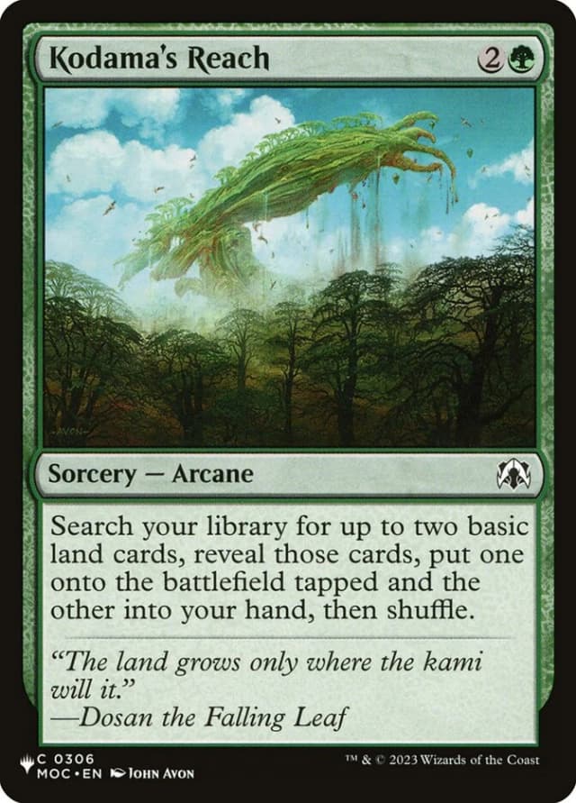 Kodama's Reach image