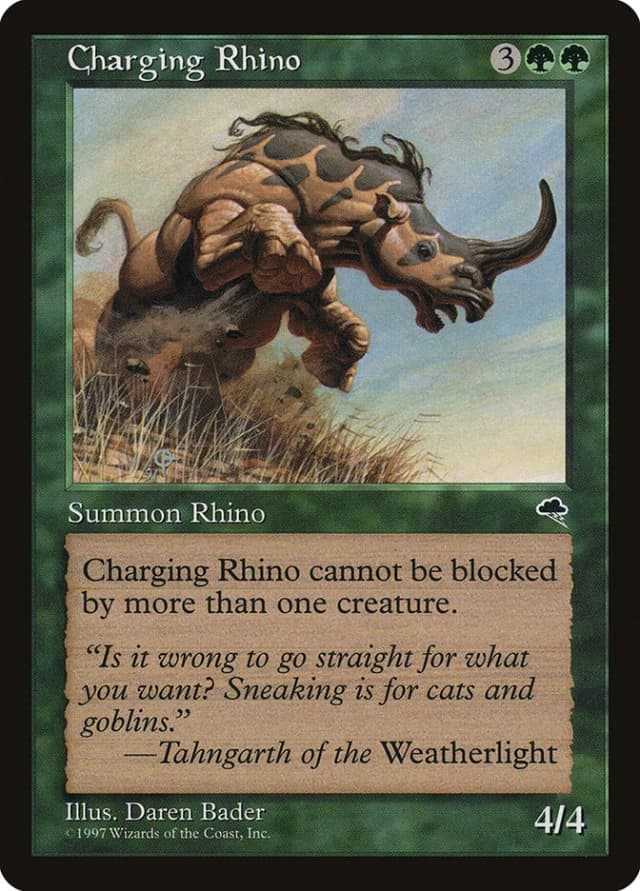 Charging Rhino image
