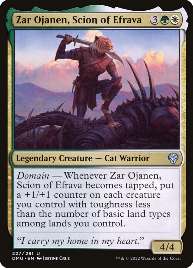 Zar Ojanen, Scion of Efrava image