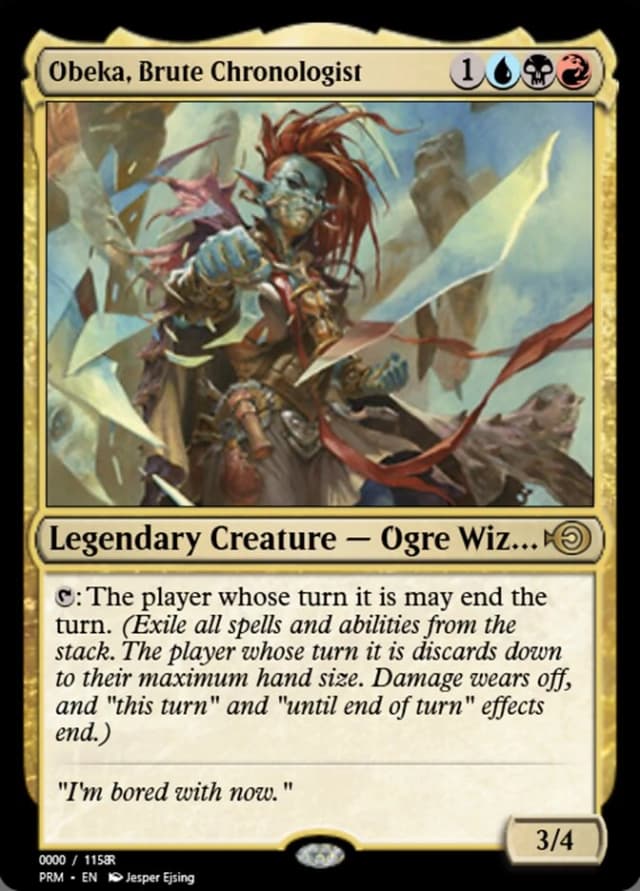 Obeka, Brute Chronologist image
