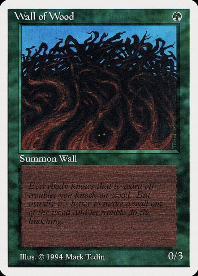 Wall of Wood image
