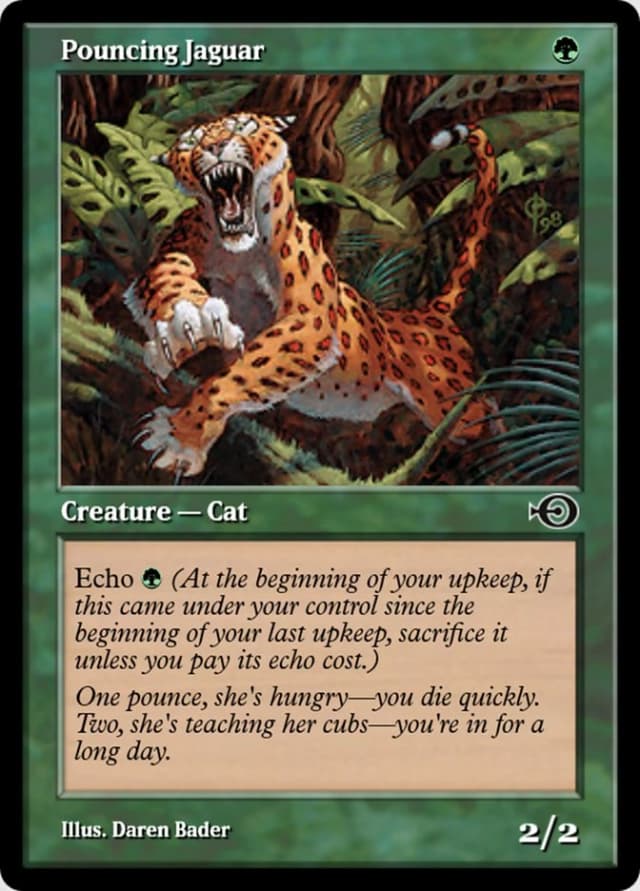 Pouncing Jaguar image