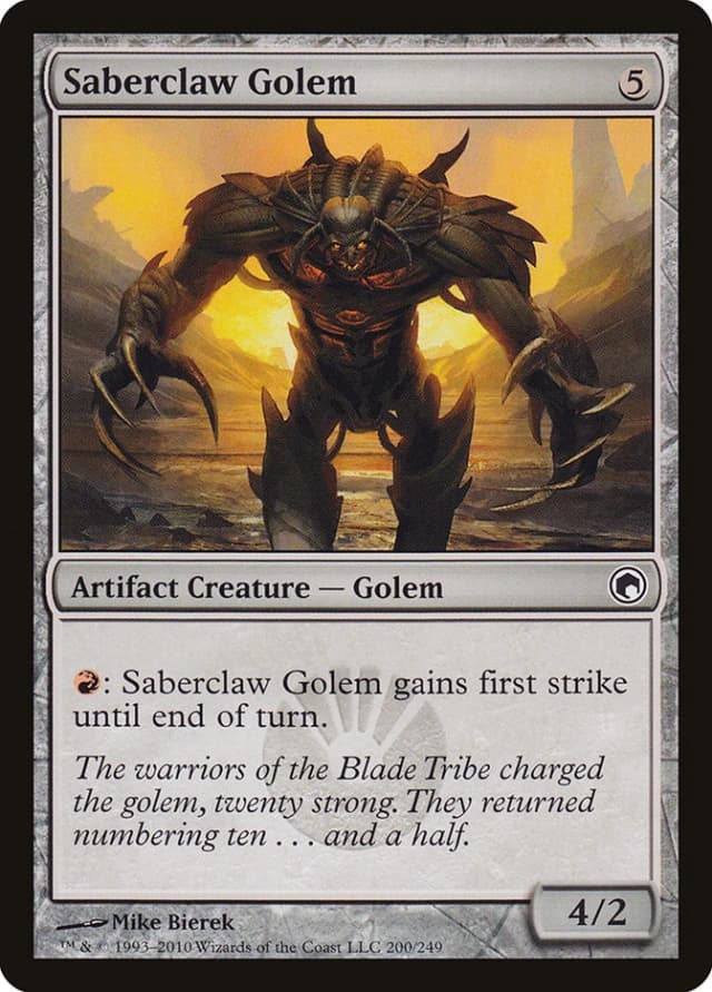 Saberclaw Golem image
