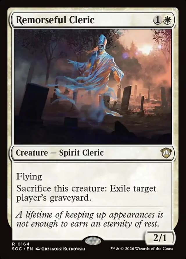 Remorseful Cleric image