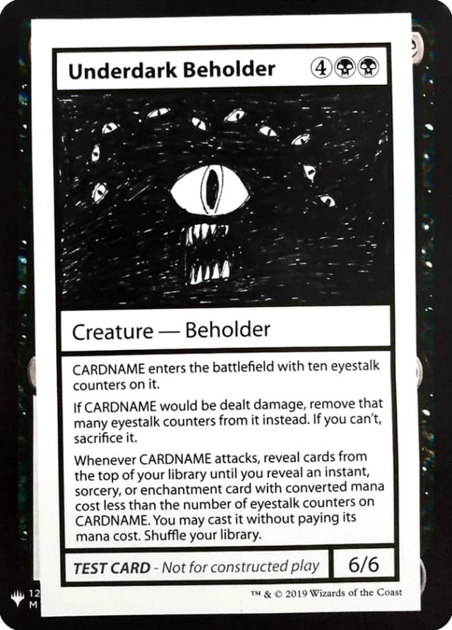 Underdark Beholder image