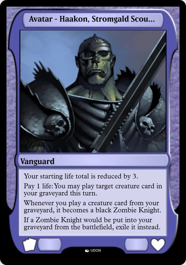 Haakon, Stromgald Scourge Avatar image